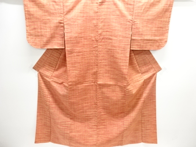 JAPANESE KIMONO / TSUMUGI / WOVEN GRID